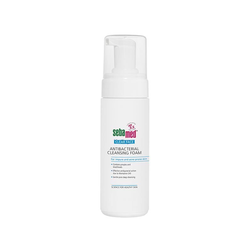 Sebamed Clear Face Antibacterial Cleansing Foam